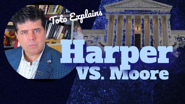 Professor TOTO EXPLAINS - Harper Vs. Moore