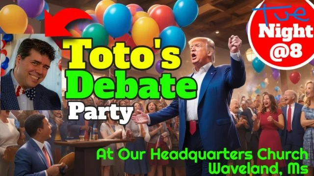 TOTOS LIVE DEBATE PARTY