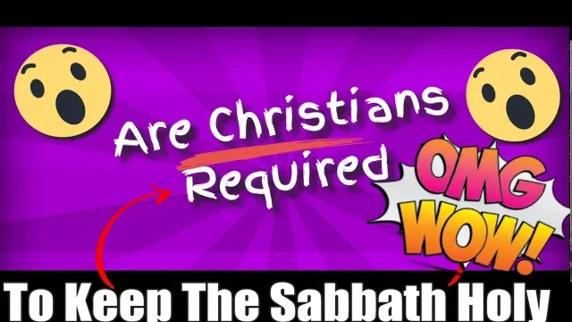 Dr. Vaughn: The Sabbath Day,  Sabbath Day Scriptures, should Christians keep the sabbath?