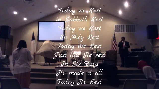 Worship Song by Shane Vaughn - Today We Rest