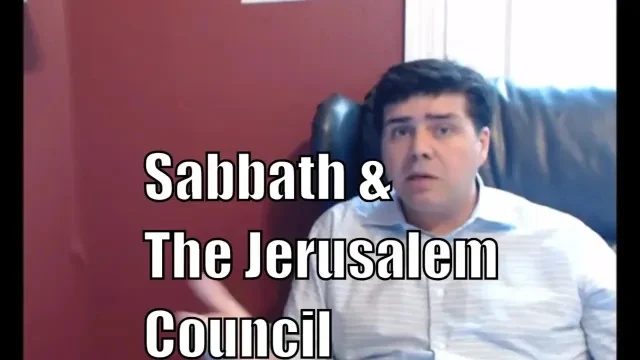 Dr Shane Vaughn Teaches: Sabbath Keeping & The Jerusalem Counsel - Sabbath Keeping
