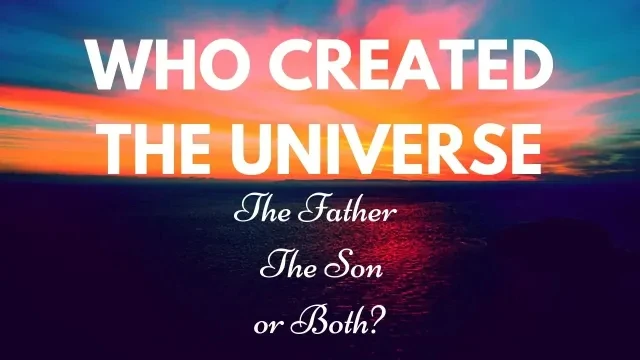 Shane Vaughn Teaches; Who Created The Universe The Father or the Son
