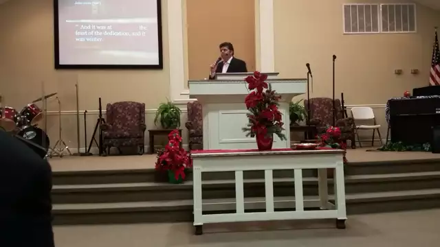 Shane Vaughn Preaches  No More Pigs On The Altar  an explanation of Hanukkah