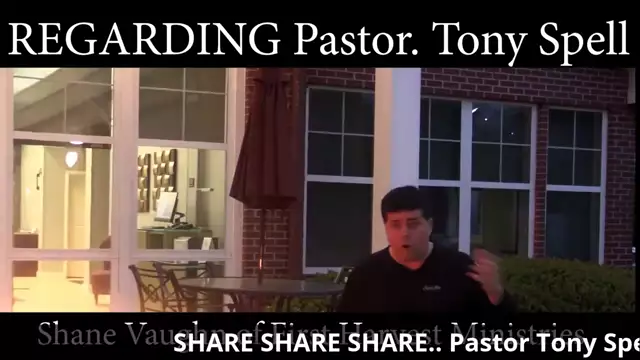 Shane Vaughn Speaks regarding Pastor Tony Spell