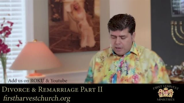 Shane Vaughn Teaches - Divorce & Remarriage PART II - Watch part I first
