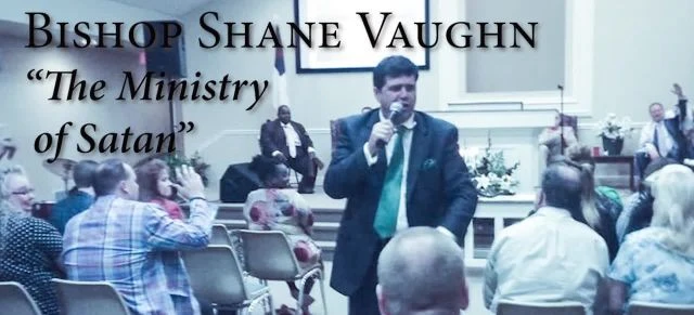 Shane Vaughn preaches LIVE  The Ministry of Satan