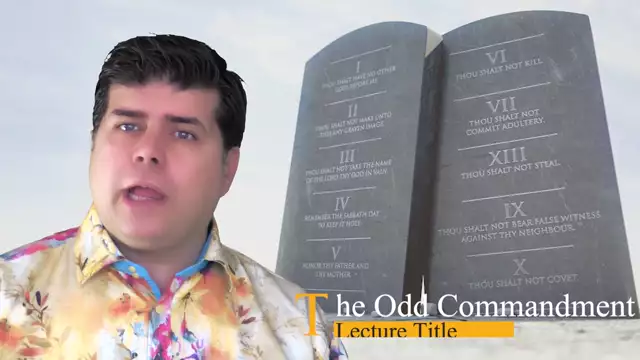 Shane Vaughn teaches  The ODD Commandment