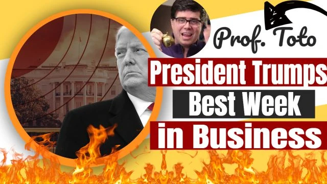 President Trumps BEST WEEK IN BUSINESS