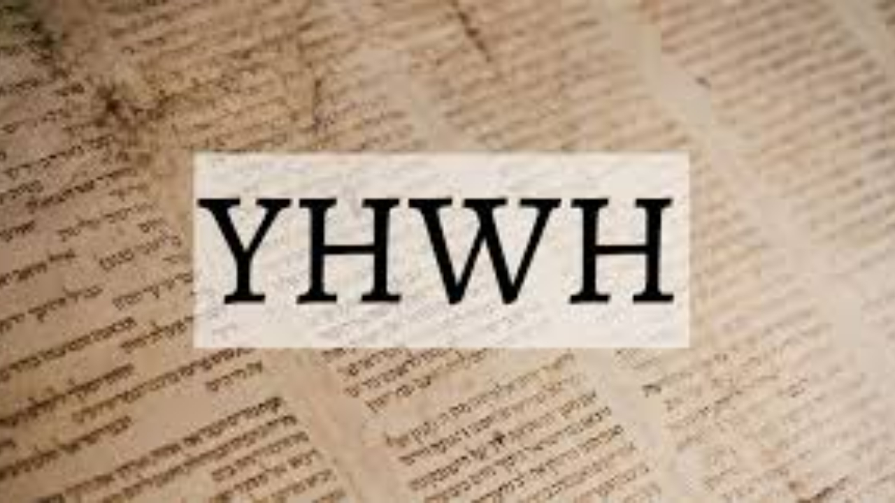 Part 1 - THE SACRED NAME OF YAHWEH