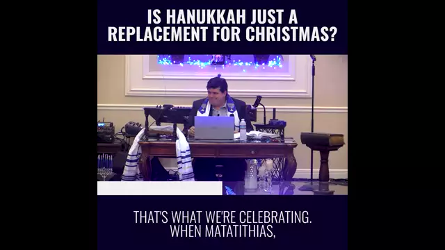 Is Hanukkah just a replacement for Christmas?