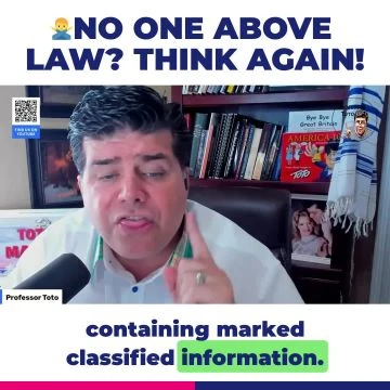 Toto Sets The Record Straight ''No One Is Above The Law?'' Think Again