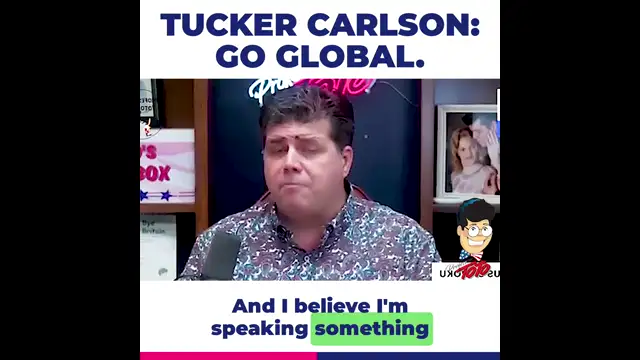 Professor Toto Has A message for Tucker Carlson