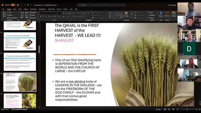 Part 2 - Keeps Of The Qahal - Introduction to Shavuot - 4/20/24