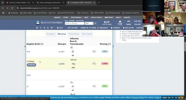 NIght 14 - ZOOM Revival - Key #10 - Monday 9/15/25- The God of ALL part 1